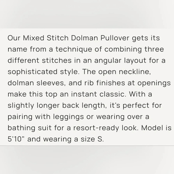 Barefoot Dreams CozyChic Ultra Lite Mixed Stitch Dolman Pullover - Picture 4 of 14